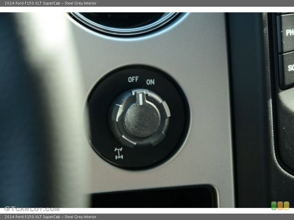 Steel Grey Interior Controls for the 2014 Ford F150 XLT SuperCab #90013268