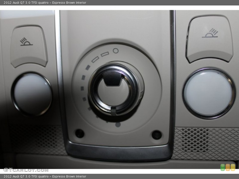 Espresso Brown Interior Controls for the 2012 Audi Q7 3.0 TFSI quattro #90013520