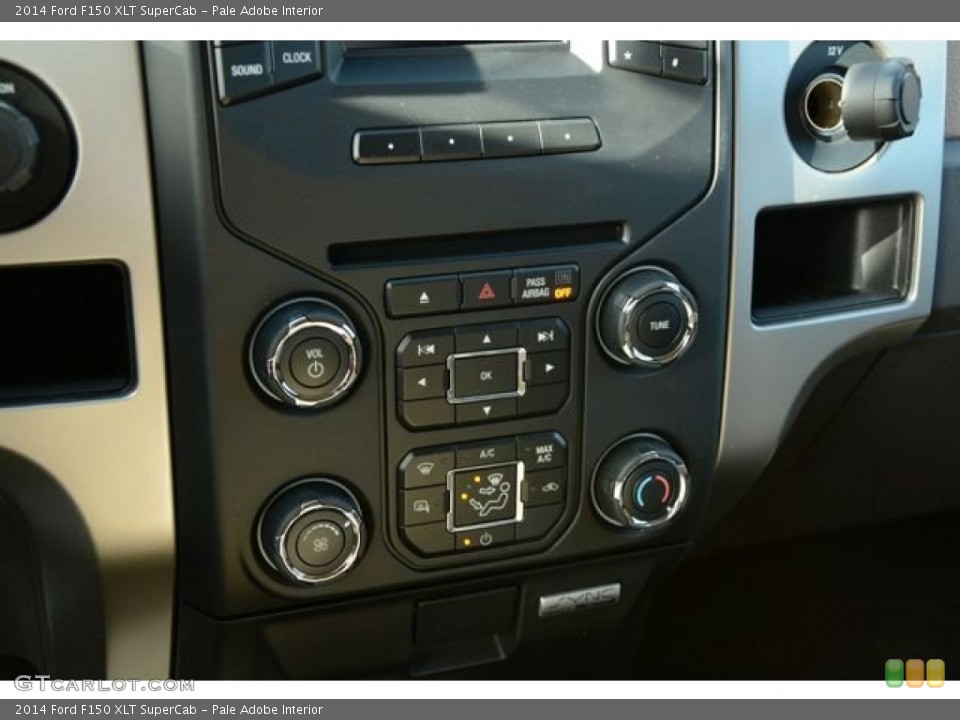 Pale Adobe Interior Controls for the 2014 Ford F150 XLT SuperCab #90014822