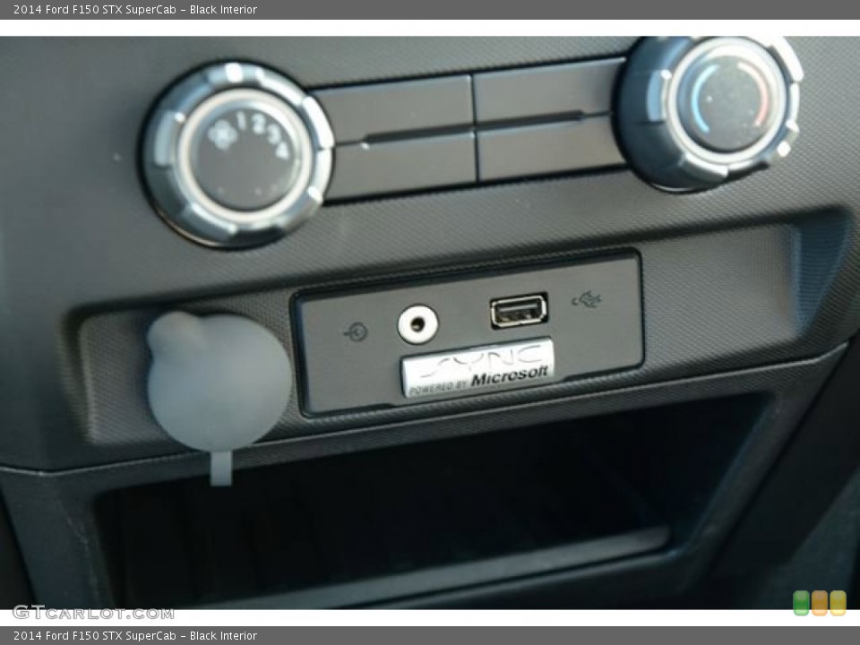 Black Interior Controls for the 2014 Ford F150 STX SuperCab #90015731