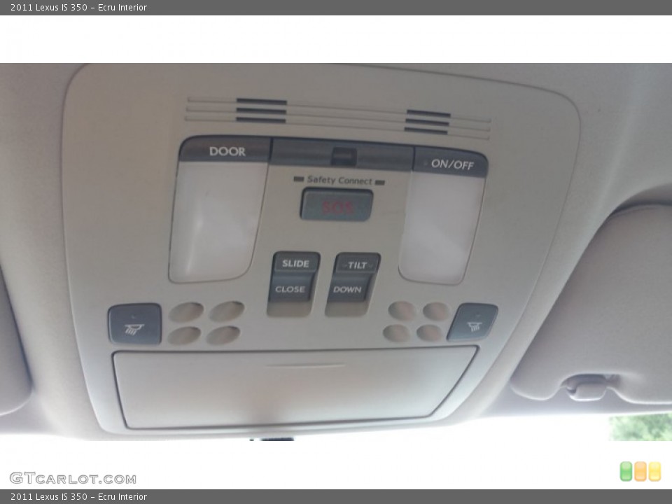 Ecru Interior Controls for the 2011 Lexus IS 350 #90022030