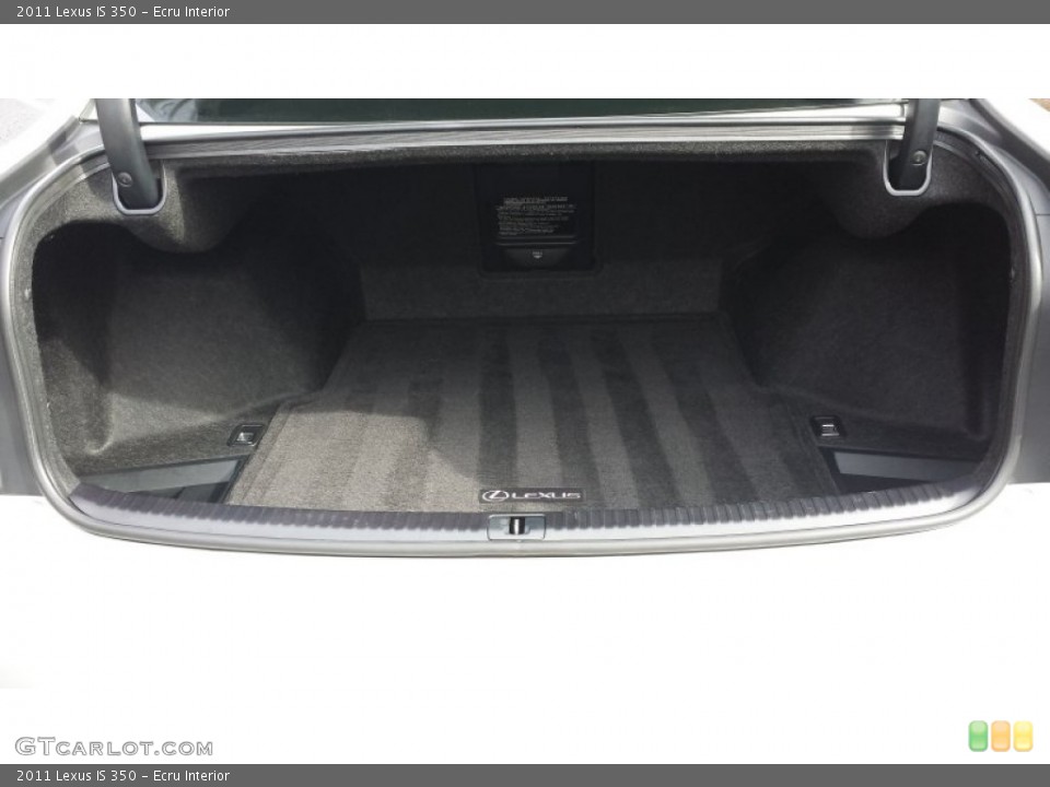 Ecru Interior Trunk for the 2011 Lexus IS 350 #90022198
