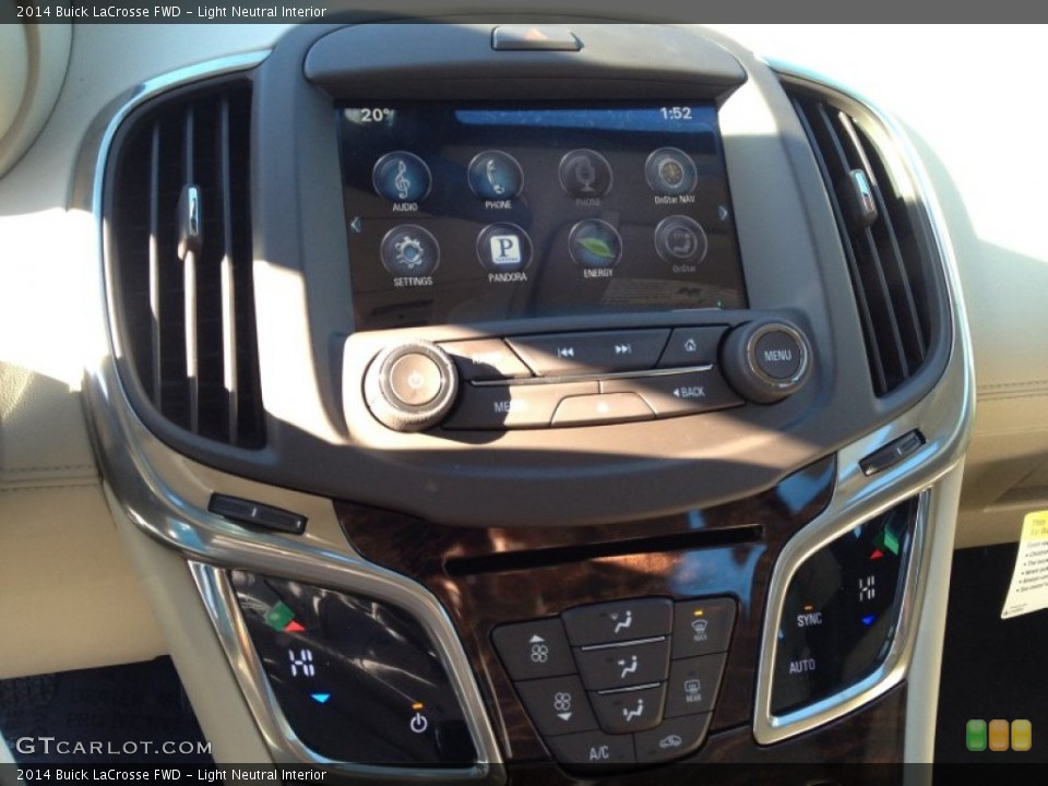 Light Neutral Interior Controls for the 2014 Buick LaCrosse FWD #90023728
