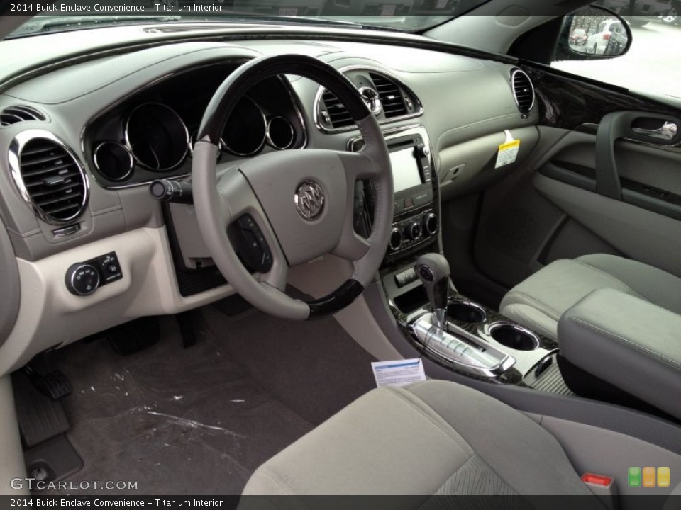 Titanium 2014 Buick Enclave Interiors