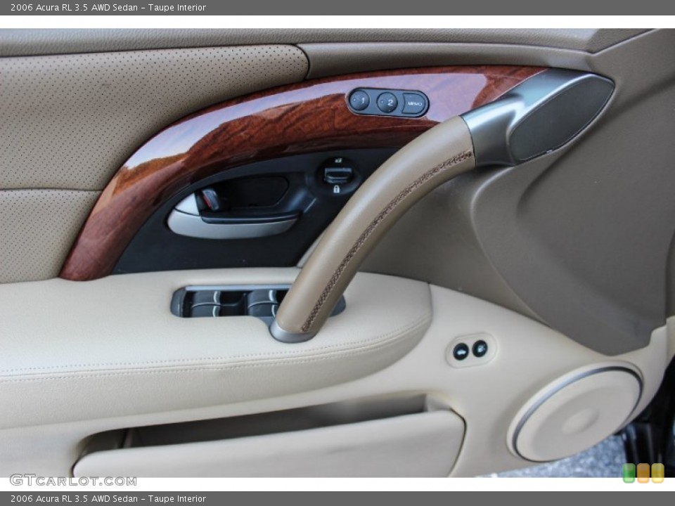 Taupe Interior Door Panel for the 2006 Acura RL 3.5 AWD Sedan #90033211