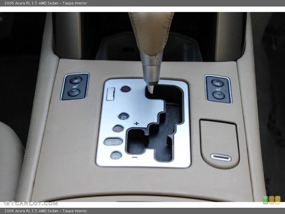 Taupe Interior Transmission for the 2006 Acura RL 3.5 AWD Sedan #90033420