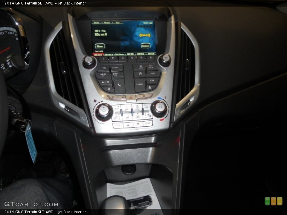 Jet Black Interior Controls for the 2014 GMC Terrain SLT AWD #90033985