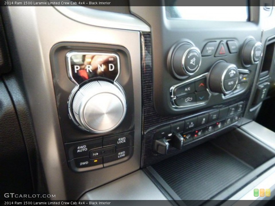 Black Interior Controls for the 2014 Ram 1500 Laramie Limited Crew Cab 4x4 #90038842