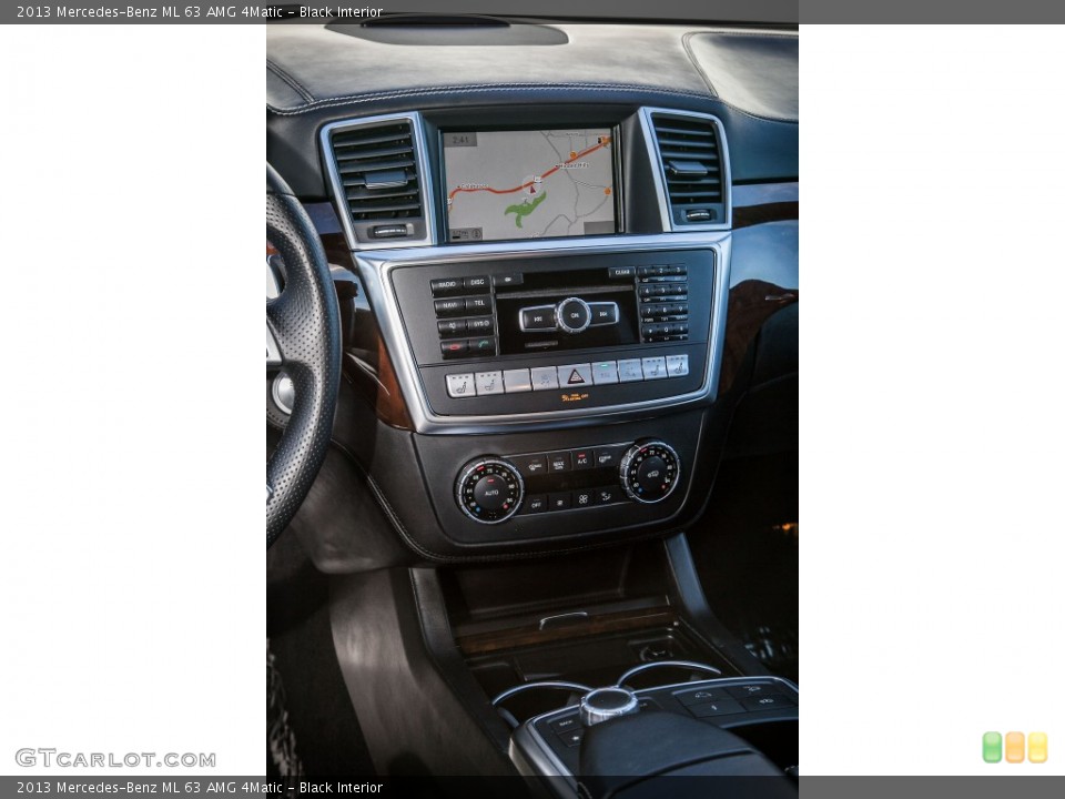 Black Interior Controls for the 2013 Mercedes-Benz ML 63 AMG 4Matic #90038995