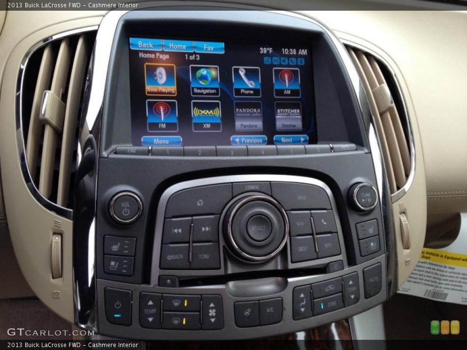 Cashmere Interior Controls for the 2013 Buick LaCrosse FWD #90041185