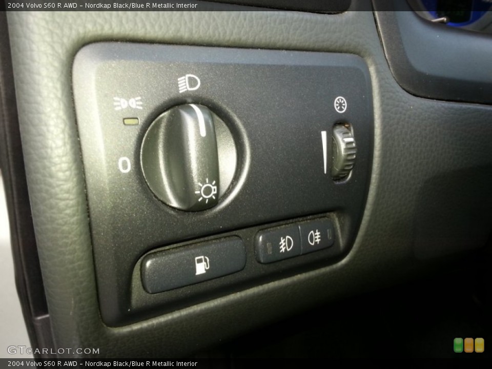 Nordkap Black/Blue R Metallic Interior Controls for the 2004 Volvo S60 R AWD #90043518