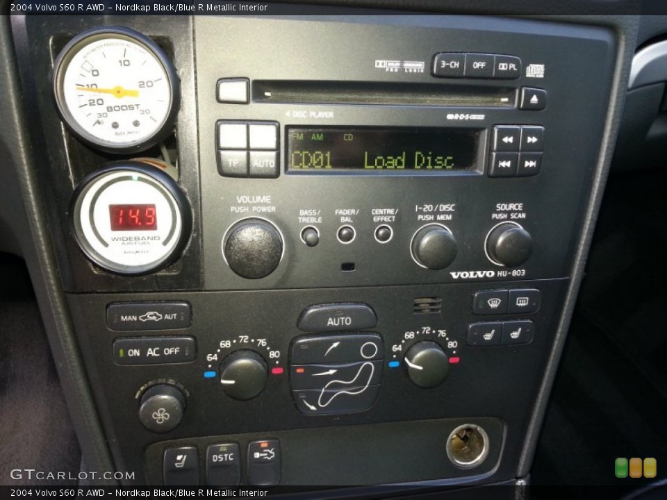 Nordkap Black/Blue R Metallic Interior Controls for the 2004 Volvo S60 R AWD #90043540