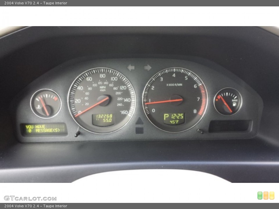 Taupe Interior Gauges for the 2004 Volvo V70 2.4 #90044294