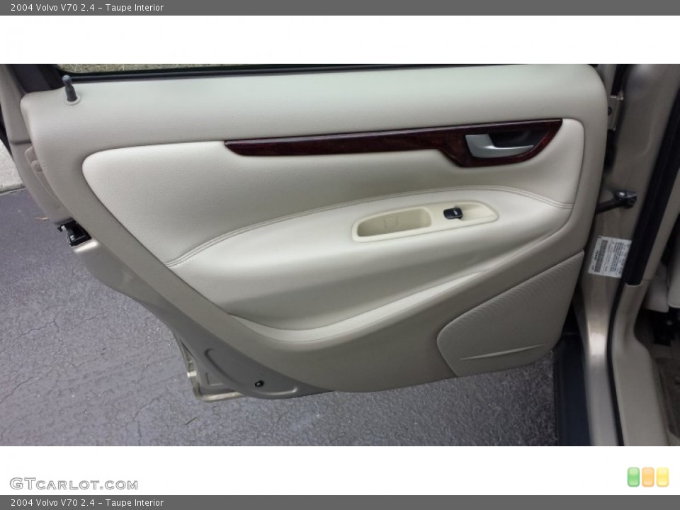 Taupe Interior Door Panel for the 2004 Volvo V70 2.4 #90044635