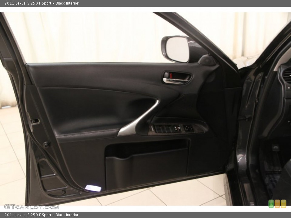 Black Interior Door Panel for the 2011 Lexus IS 250 F Sport #90044743