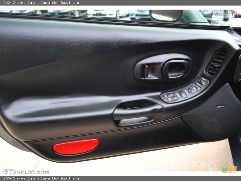 Black Interior Door Panel for the 2004 Chevrolet Corvette Convertible #90045148