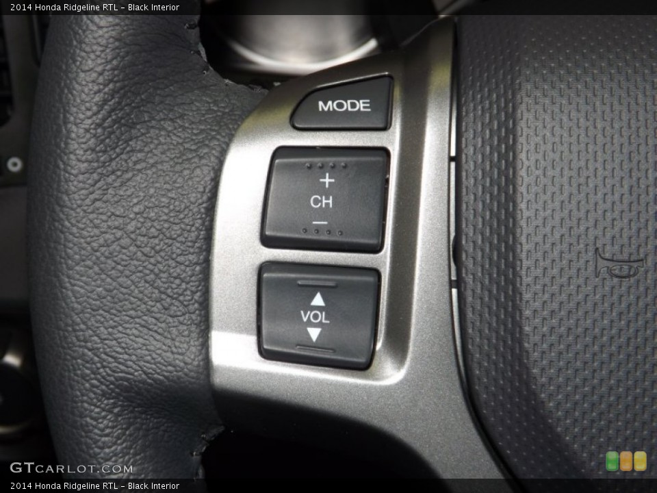 Black Interior Controls for the 2014 Honda Ridgeline RTL #90045979