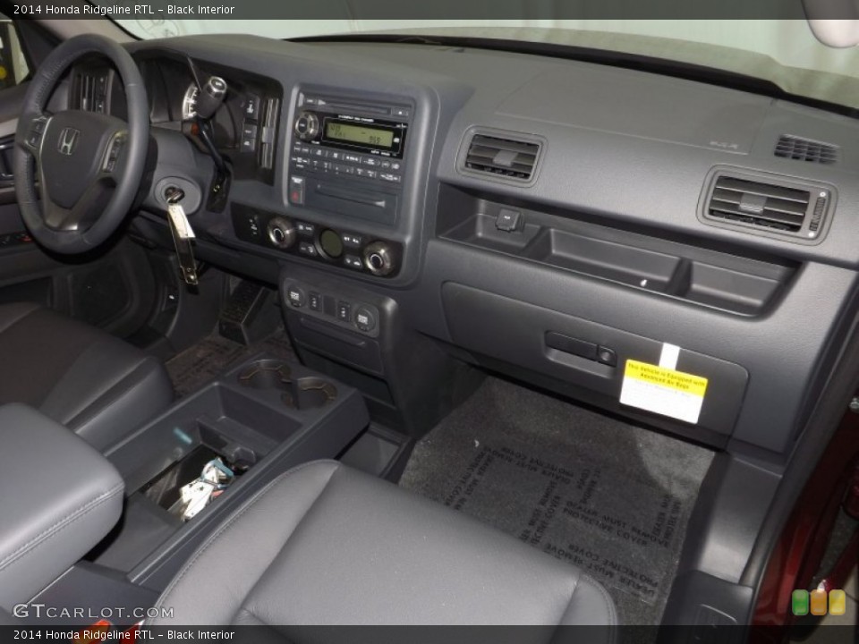 Black Interior Dashboard for the 2014 Honda Ridgeline RTL #90046081