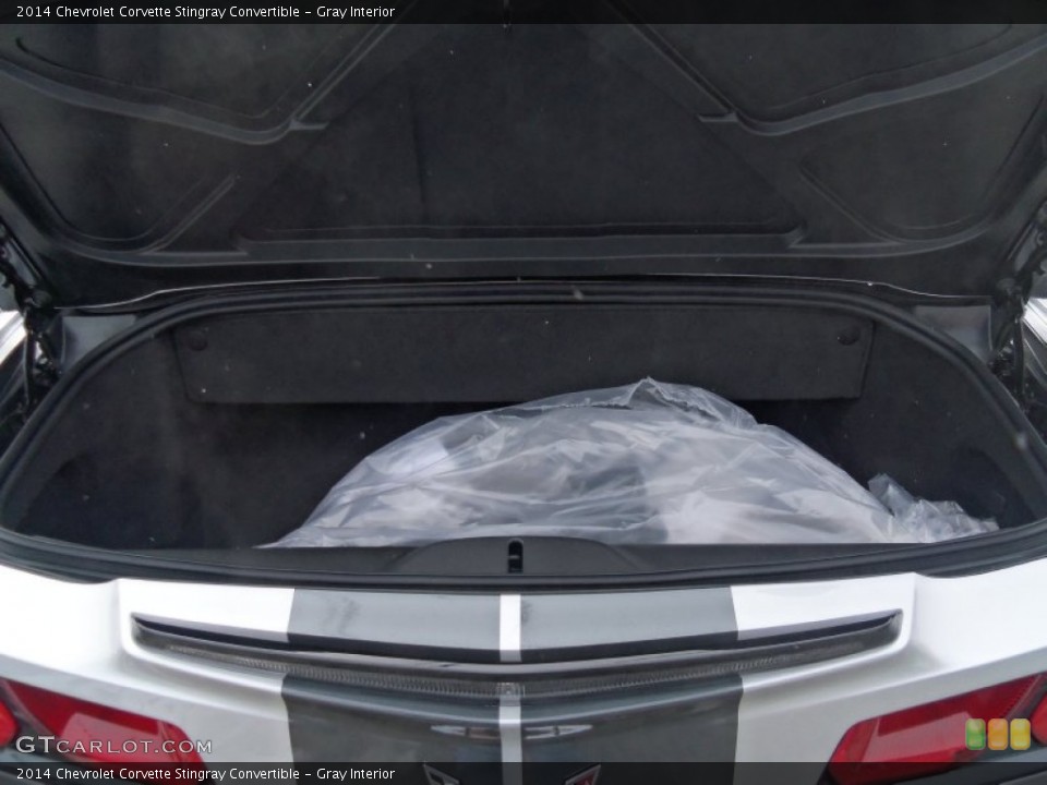 Gray Interior Trunk for the 2014 Chevrolet Corvette Stingray Convertible #90051811