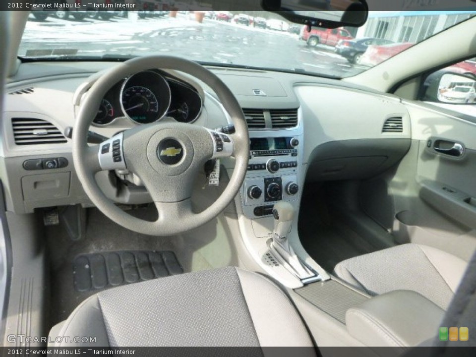Titanium Interior Prime Interior for the 2012 Chevrolet Malibu LS #90053844