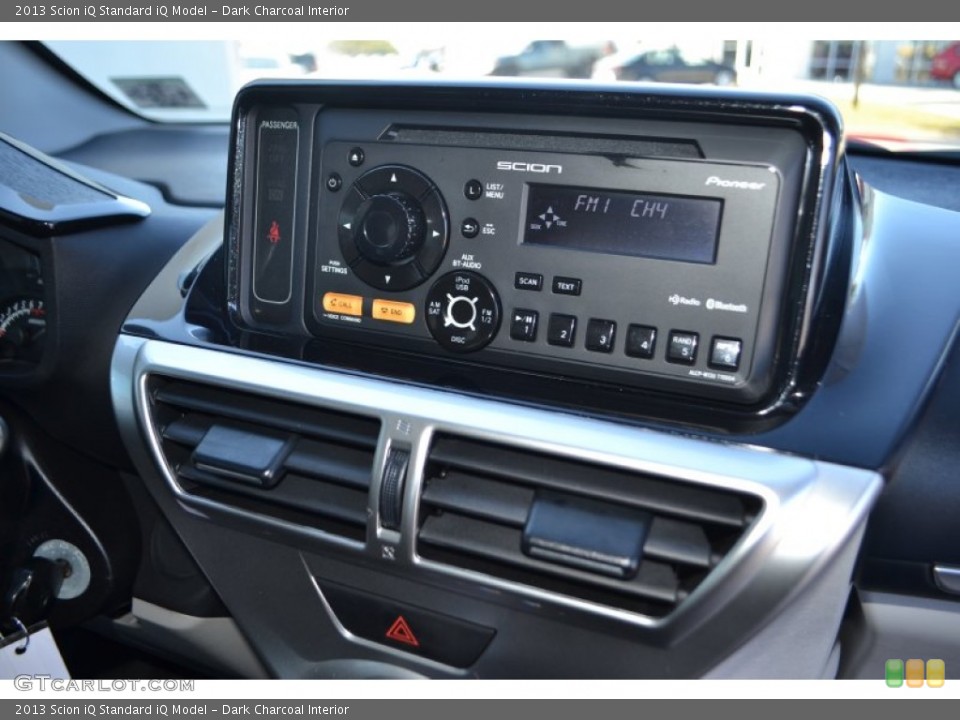 Dark Charcoal Interior Controls for the 2013 Scion iQ  #90056396