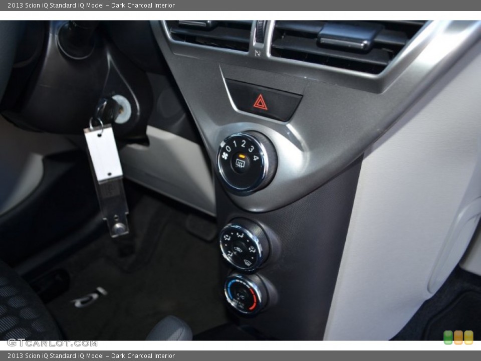 Dark Charcoal Interior Controls for the 2013 Scion iQ  #90056416