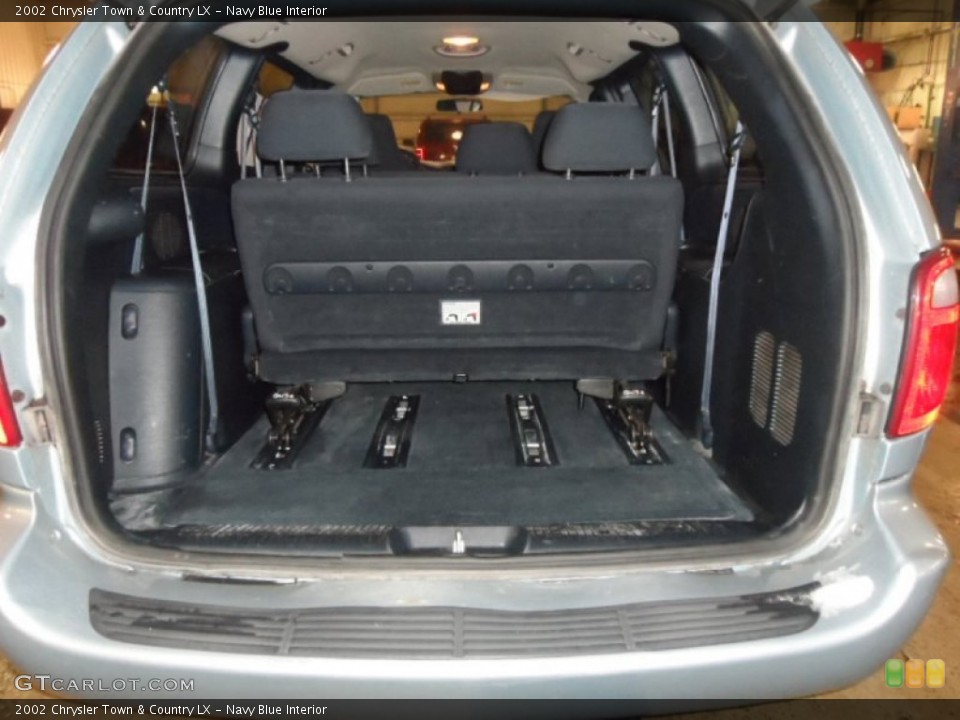 Navy Blue Interior Trunk for the 2002 Chrysler Town & Country LX #90056551