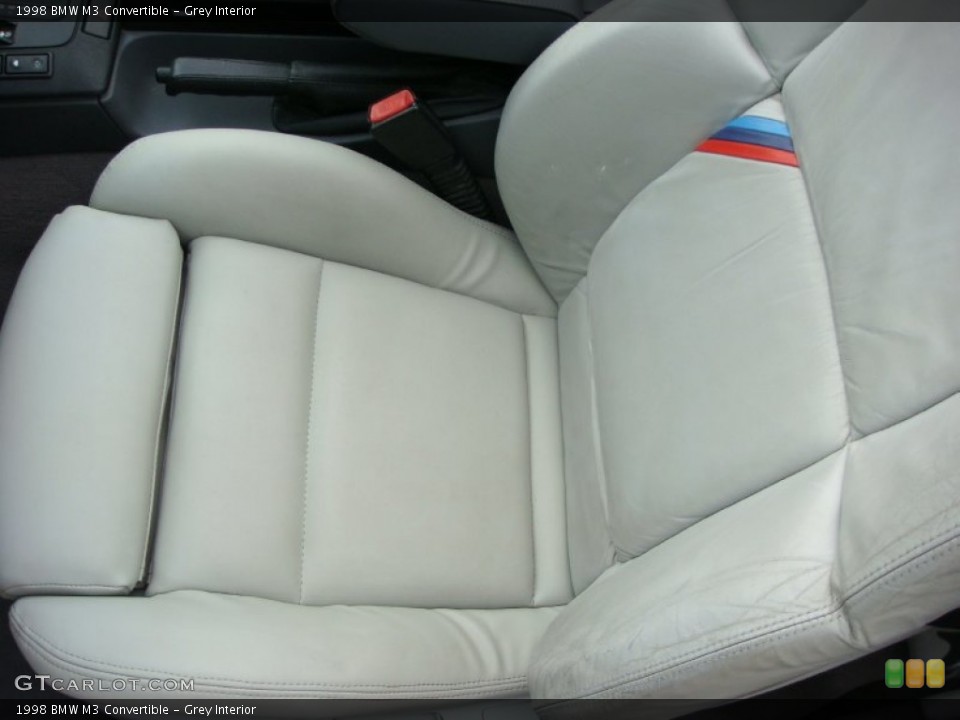 Grey Interior Front Seat for the 1998 BMW M3 Convertible #90060466