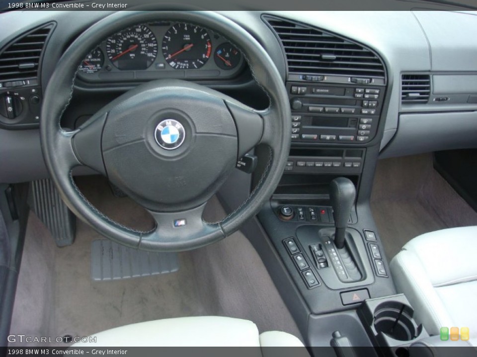 Grey Interior Dashboard for the 1998 BMW M3 Convertible #90060484