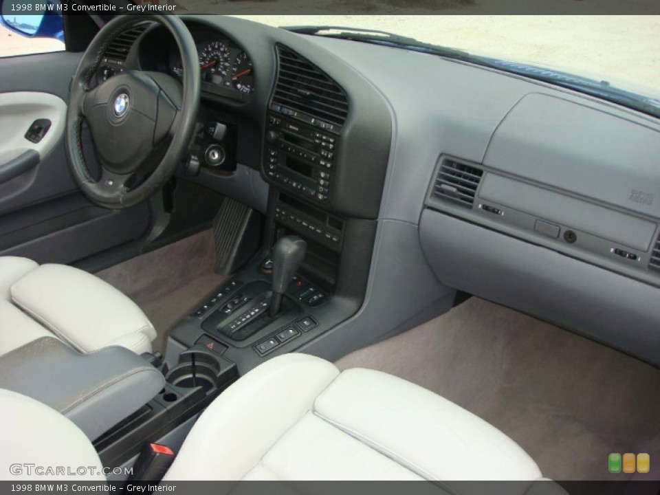 Grey Interior Dashboard for the 1998 BMW M3 Convertible #90060706