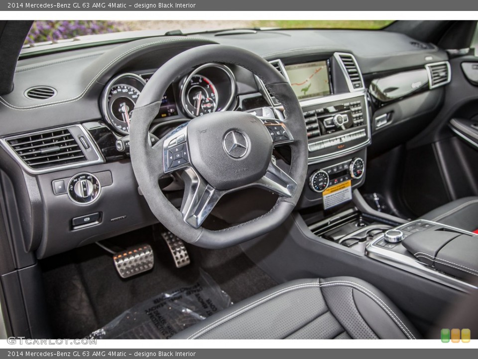 designo Black Interior Dashboard for the 2014 Mercedes-Benz GL 63 AMG 4Matic #90063613