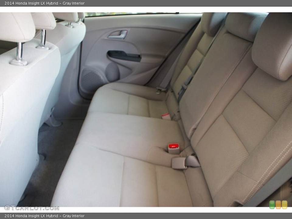 Gray Interior Rear Seat for the 2014 Honda Insight LX Hybrid #90064698