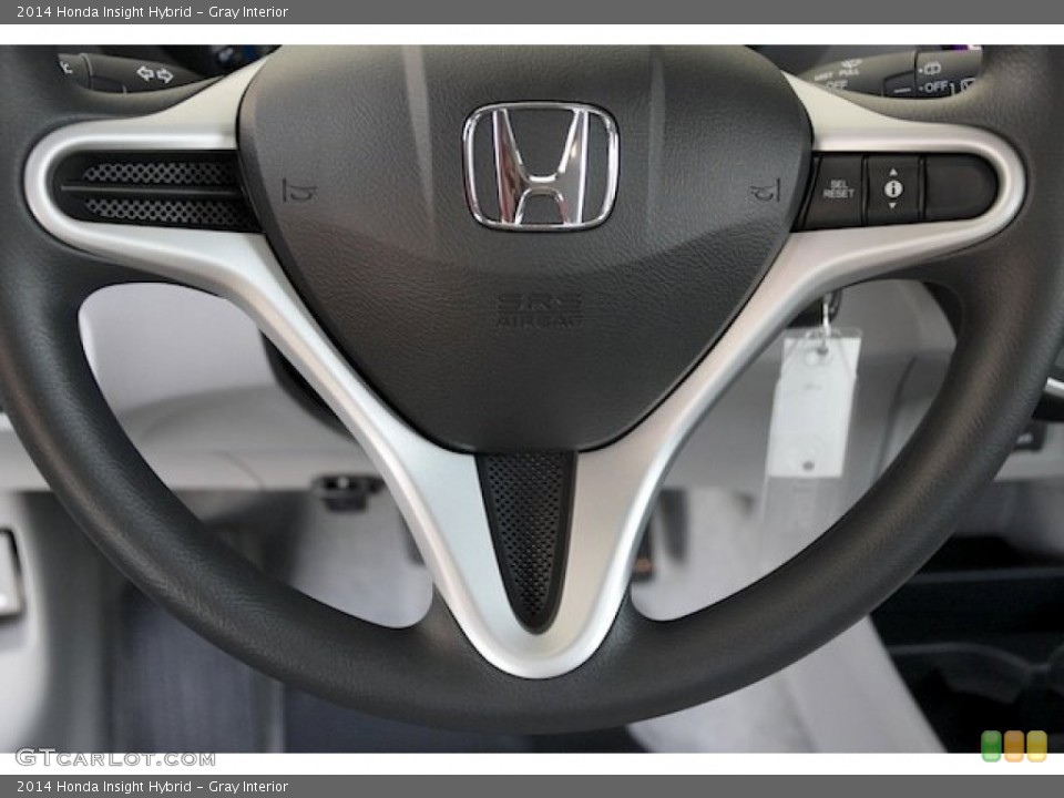 Gray Interior Steering Wheel for the 2014 Honda Insight Hybrid #90065019
