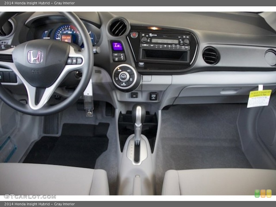 Gray Interior Dashboard for the 2014 Honda Insight Hybrid #90065076
