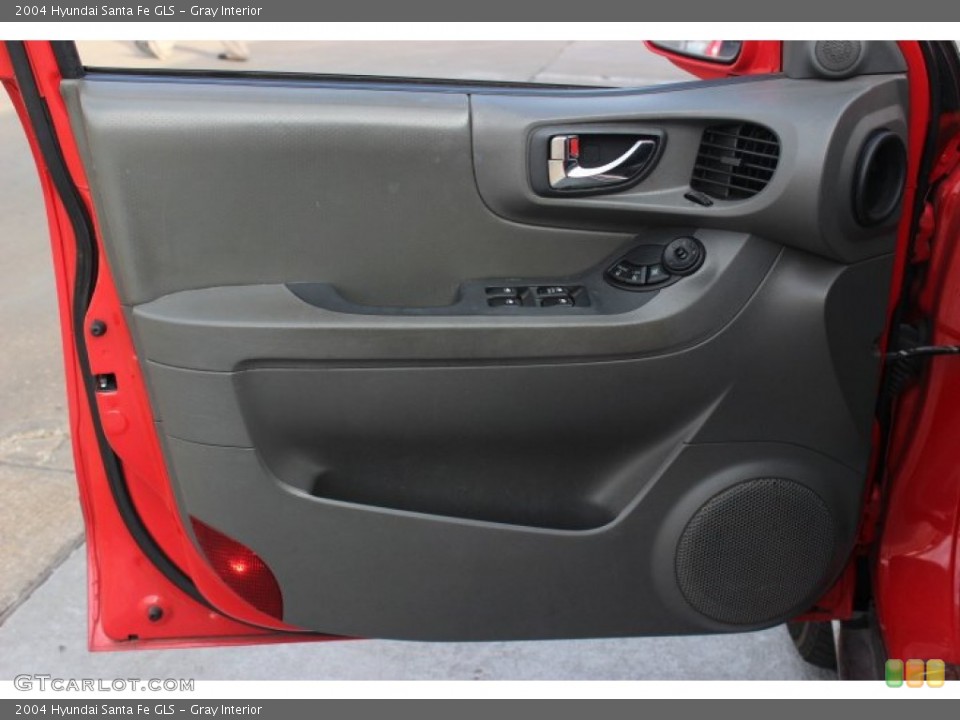 Gray Interior Door Panel for the 2004 Hyundai Santa Fe GLS #90068622