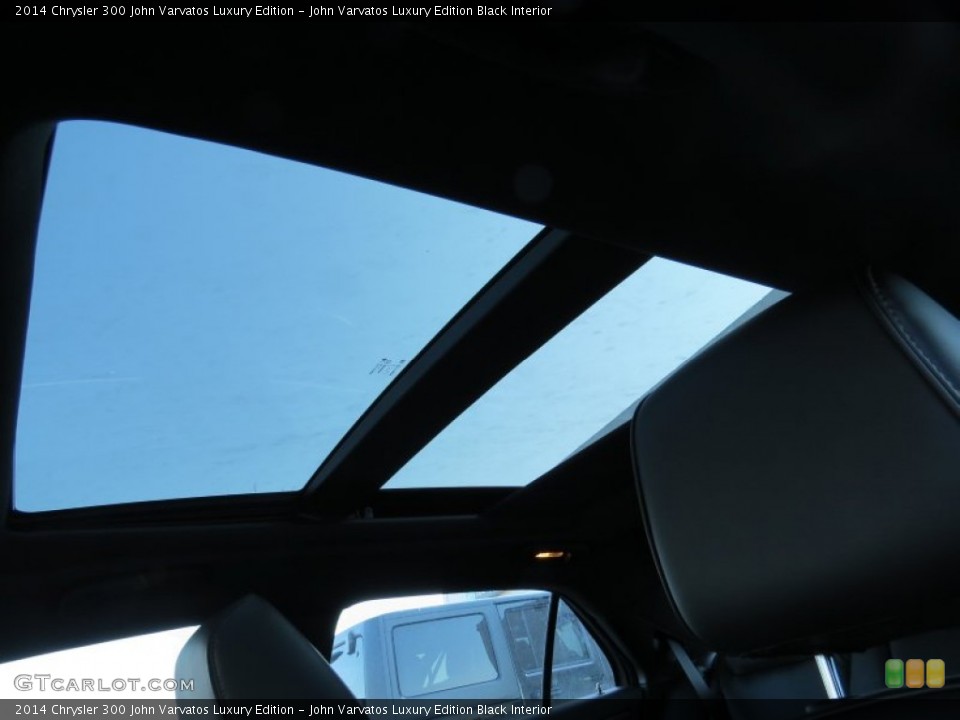 John Varvatos Luxury Edition Black Interior Sunroof for the 2014 Chrysler 300 John Varvatos Luxury Edition #90077346