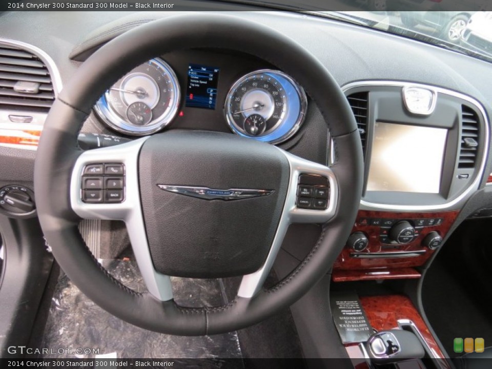 Black Interior Steering Wheel for the 2014 Chrysler 300  #90078084