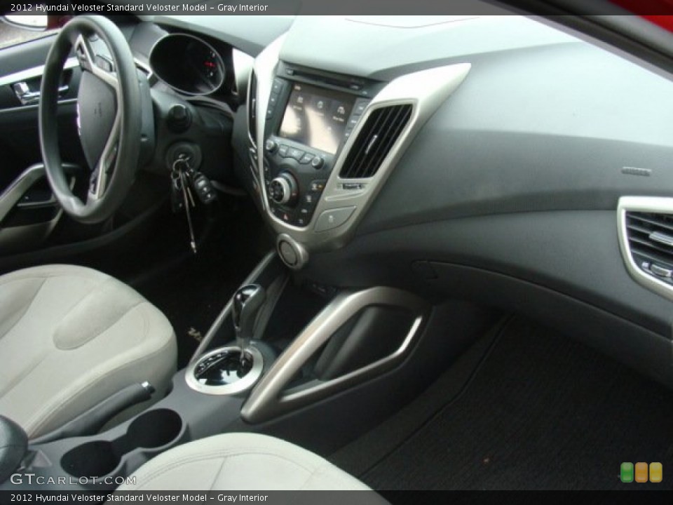 Gray Interior Dashboard for the 2012 Hyundai Veloster  #90078351