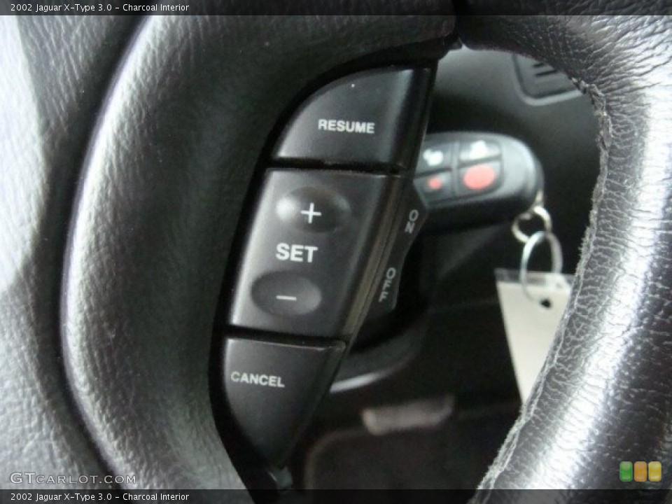 Charcoal Interior Controls for the 2002 Jaguar X-Type 3.0 #90079359