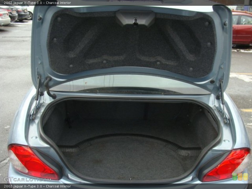 Charcoal Interior Trunk for the 2002 Jaguar X-Type 3.0 #90079454