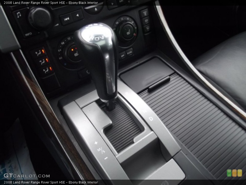 Ebony Black Interior Transmission for the 2008 Land Rover Range Rover Sport HSE #90079728