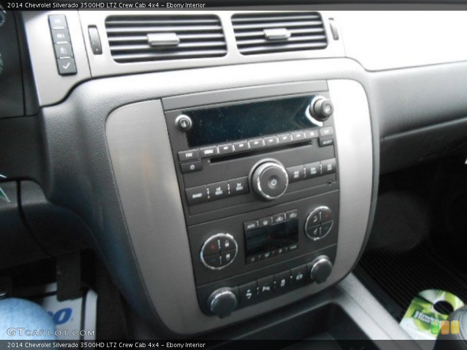 Ebony Interior Controls for the 2014 Chevrolet Silverado 3500HD LTZ Crew Cab 4x4 #90082146