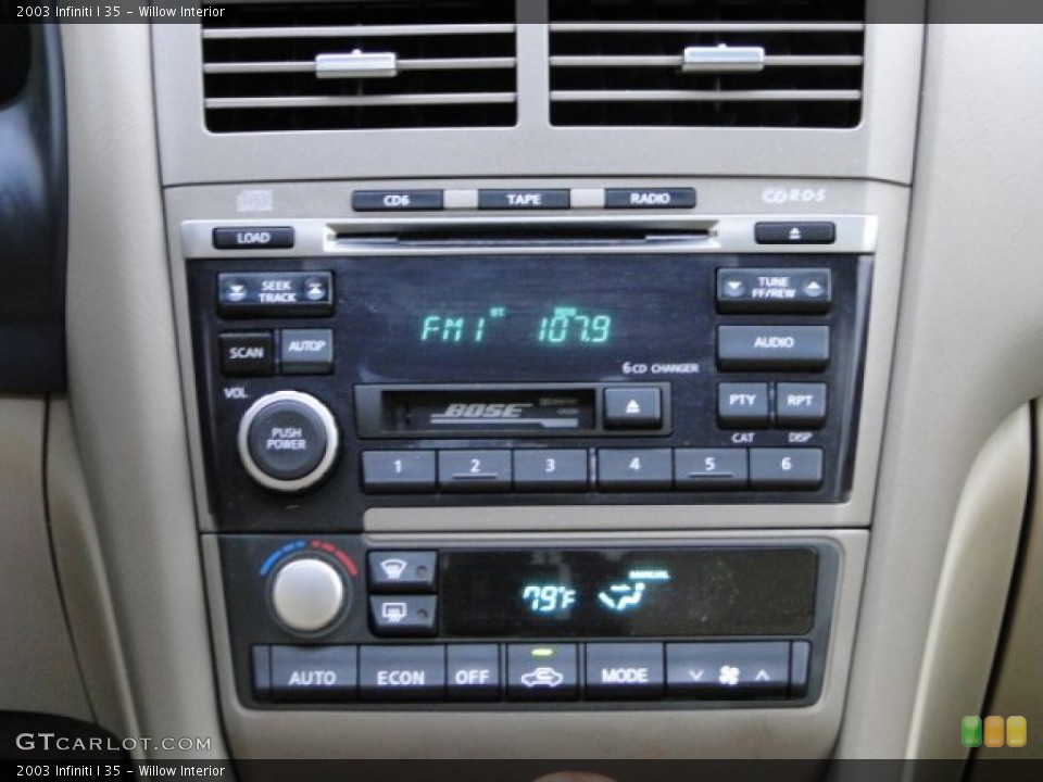 Willow Interior Audio System for the 2003 Infiniti I 35 #90082659