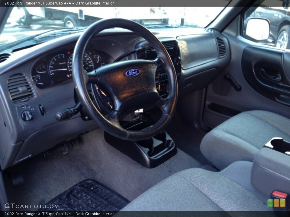 Dark Graphite Interior Prime Interior for the 2002 Ford Ranger XLT SuperCab 4x4 #90084396