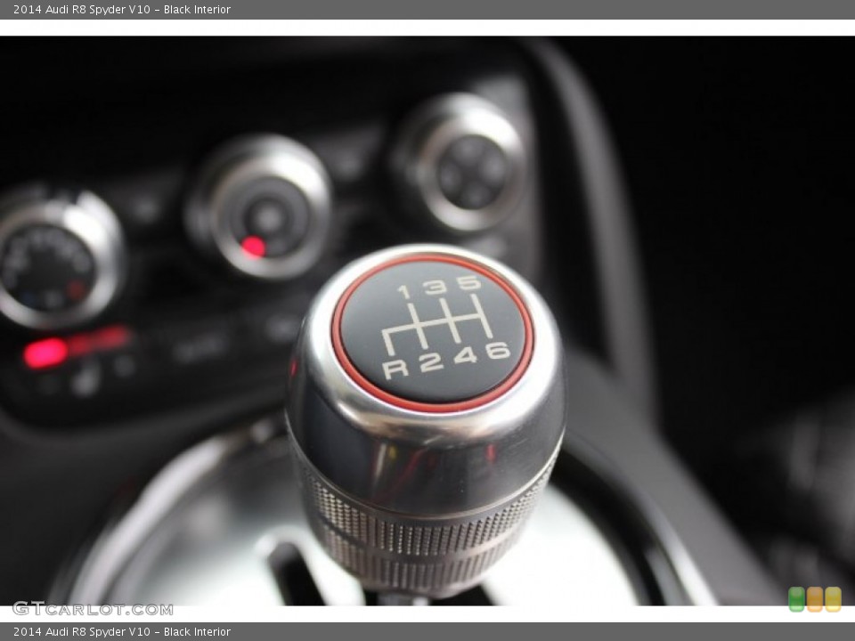Black Interior Transmission for the 2014 Audi R8 Spyder V10 #90088299