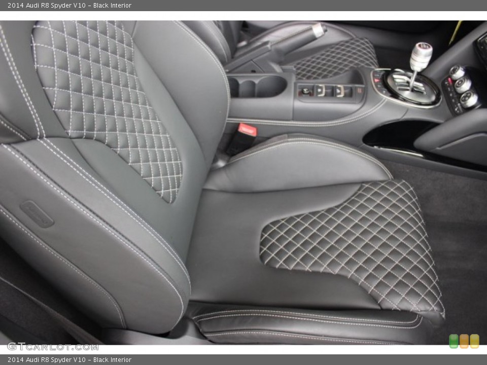 Black Interior Front Seat for the 2014 Audi R8 Spyder V10 #90088533