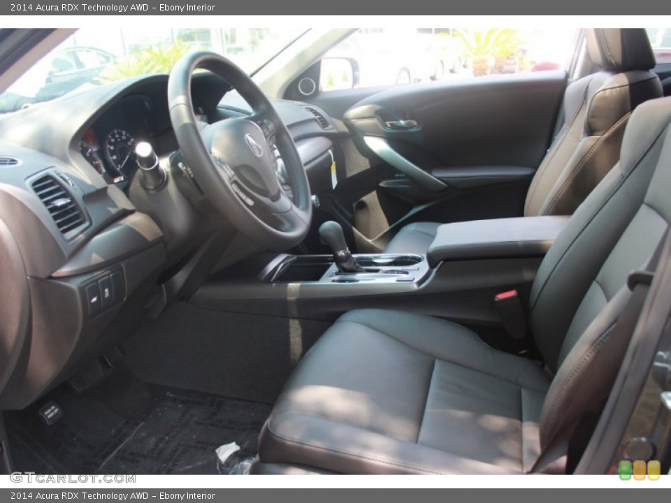 Ebony Interior Front Seat for the 2014 Acura RDX Technology AWD #90088791