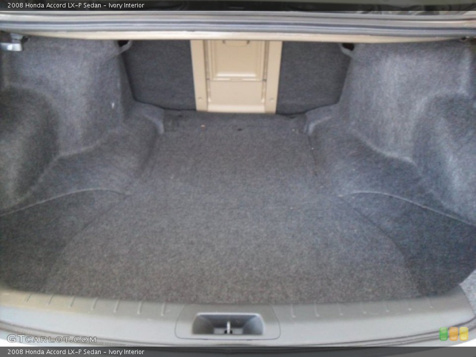 Ivory Interior Trunk for the 2008 Honda Accord LX-P Sedan #90089391