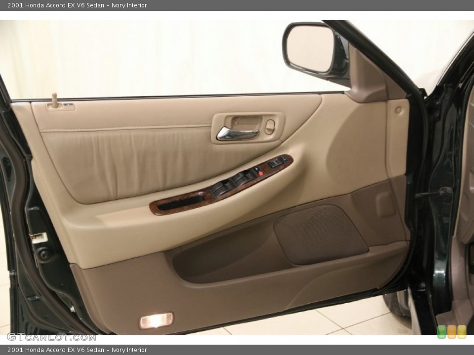 Ivory Interior Door Panel for the 2001 Honda Accord EX V6 Sedan #90089973