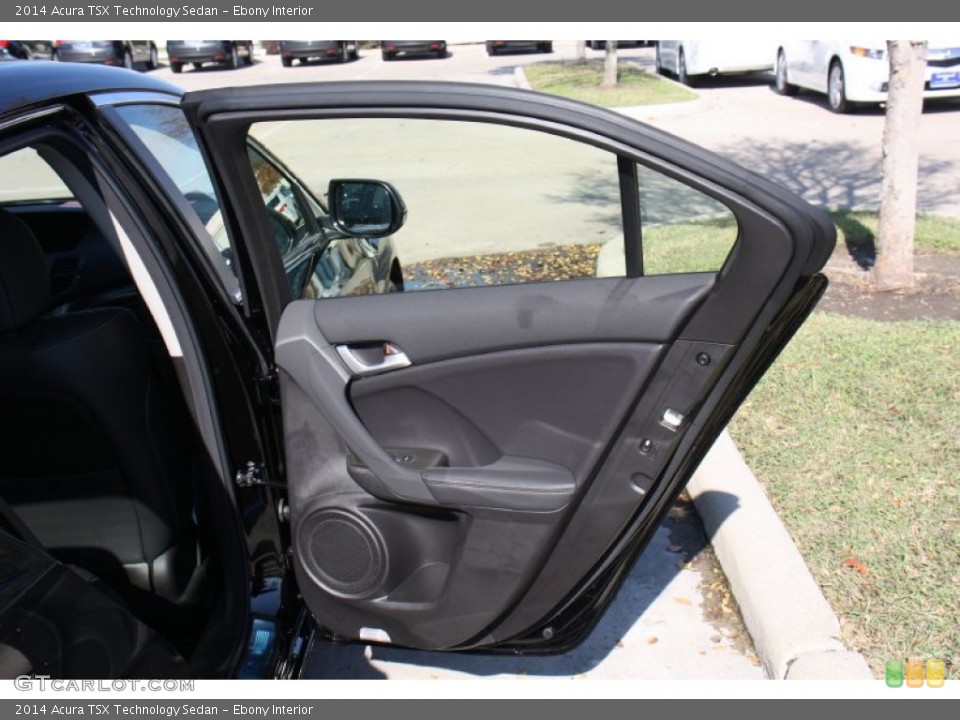 Ebony Interior Door Panel for the 2014 Acura TSX Technology Sedan #90090670